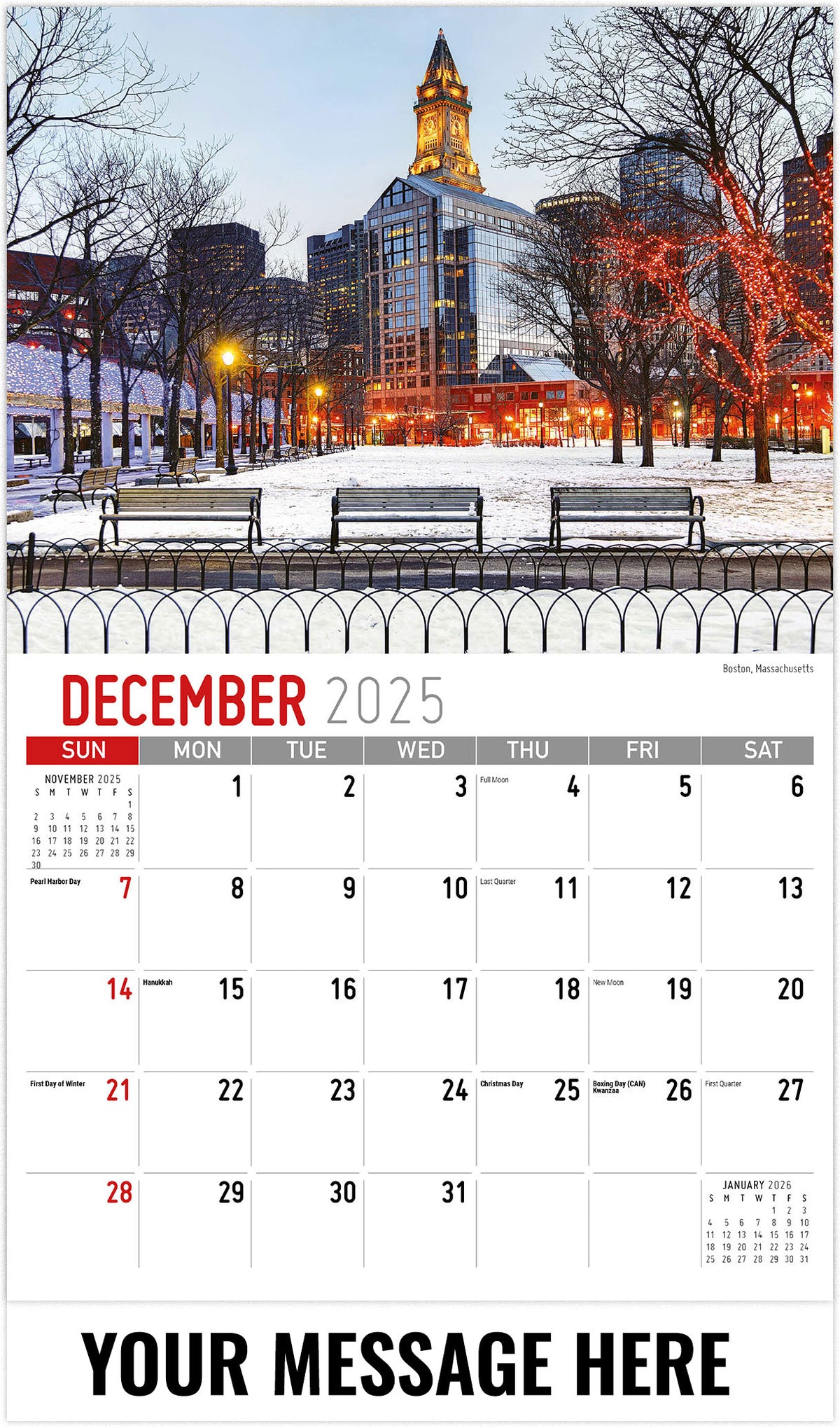 Scenes of New England - 2026 Promotional Calendar
