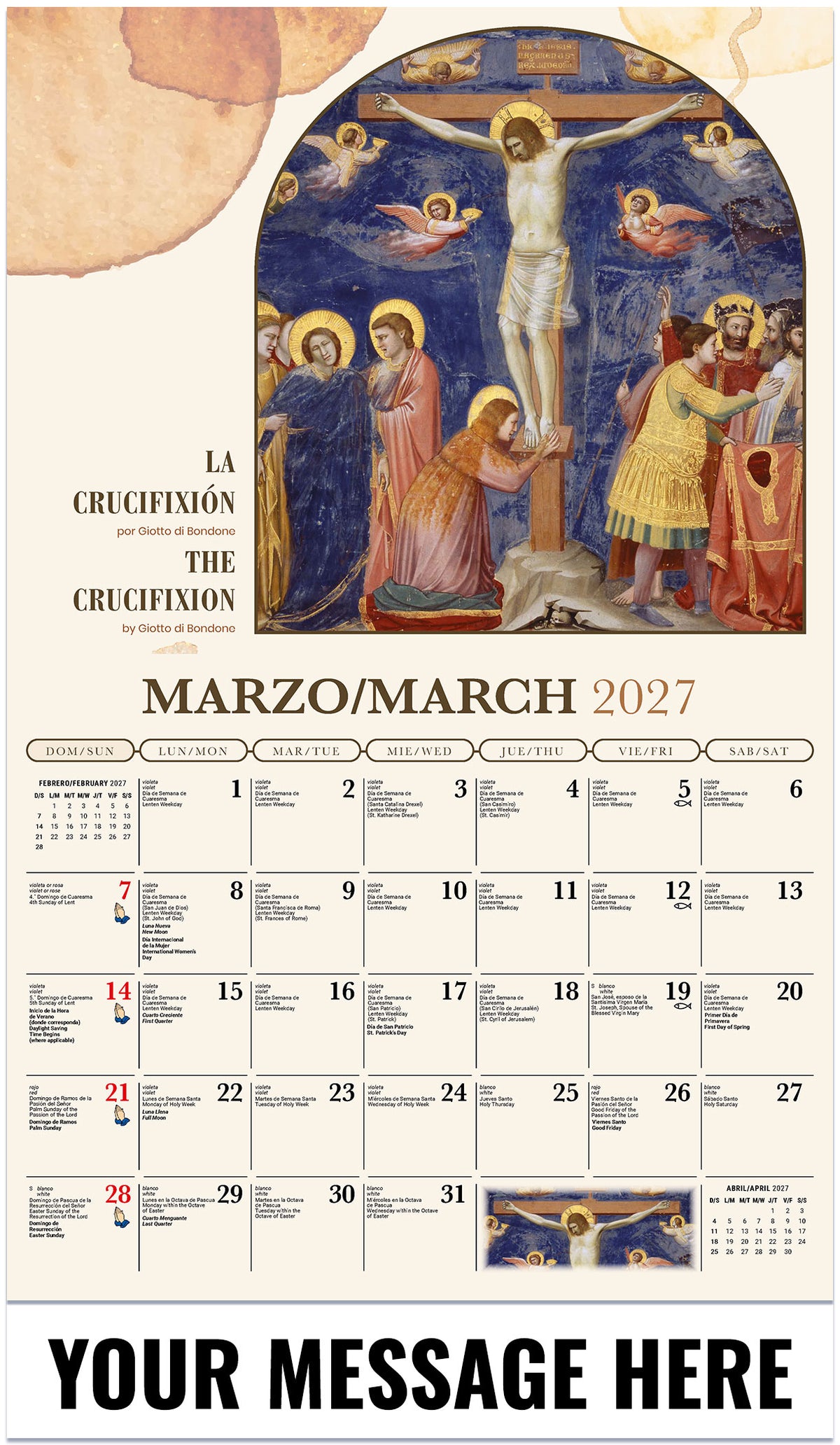 Catholic Inspirations (Bilingual) - 2027 Promotional Calendar