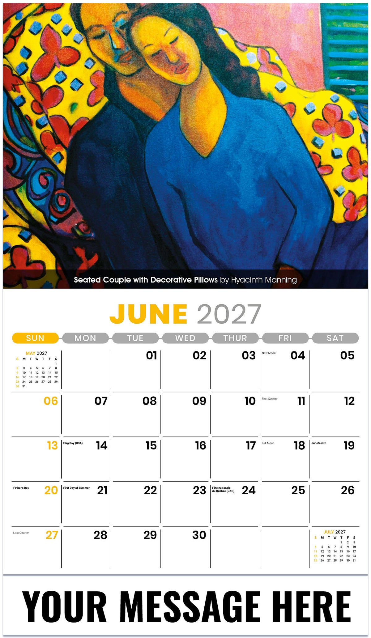 Celebration of African American Art - 2027 Promotional Calendar