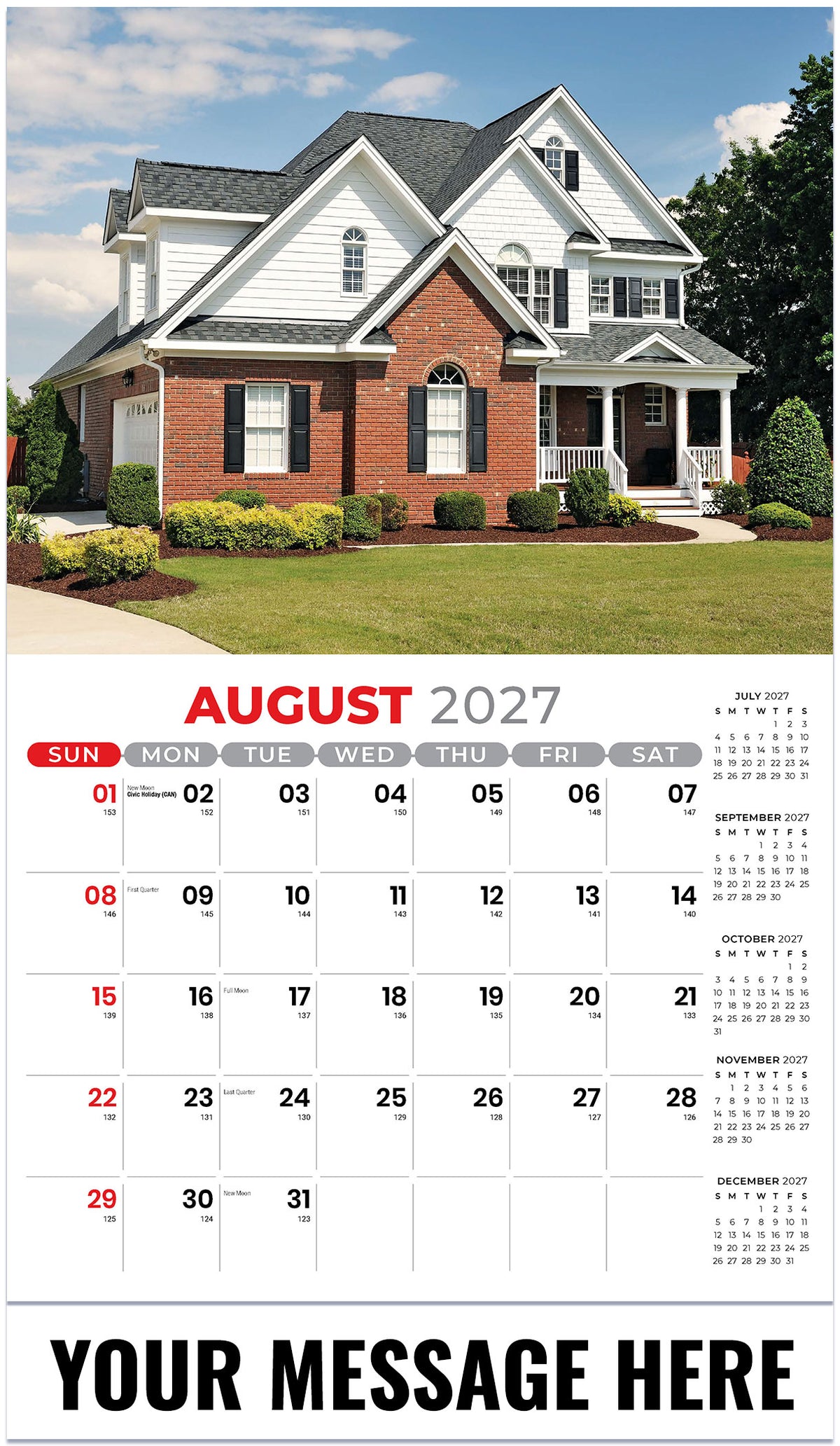 Homes - 2027 Promotional Calendar