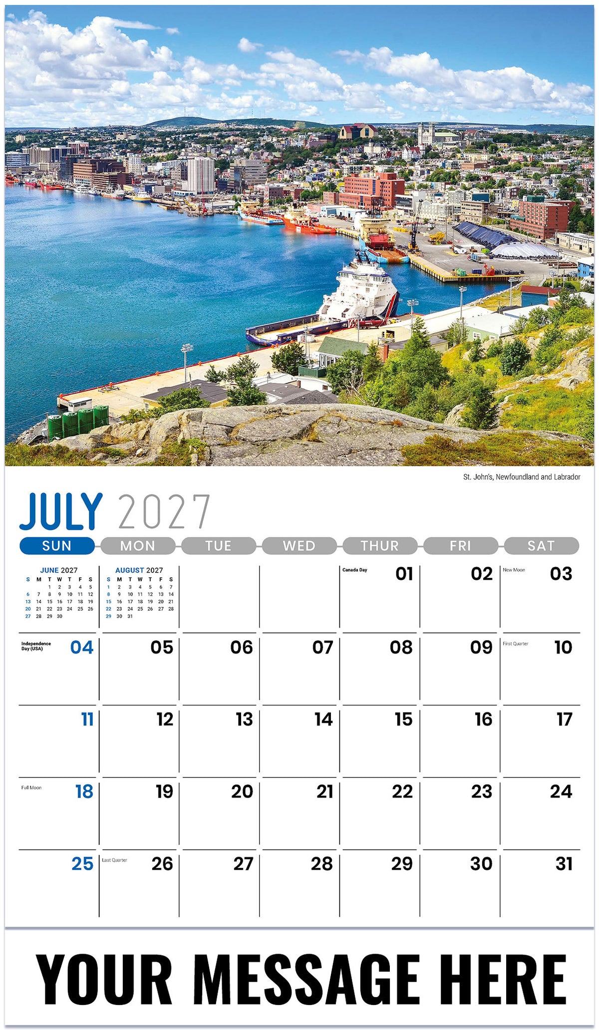 Atlantic Canada - 2027 Promotional Calendar