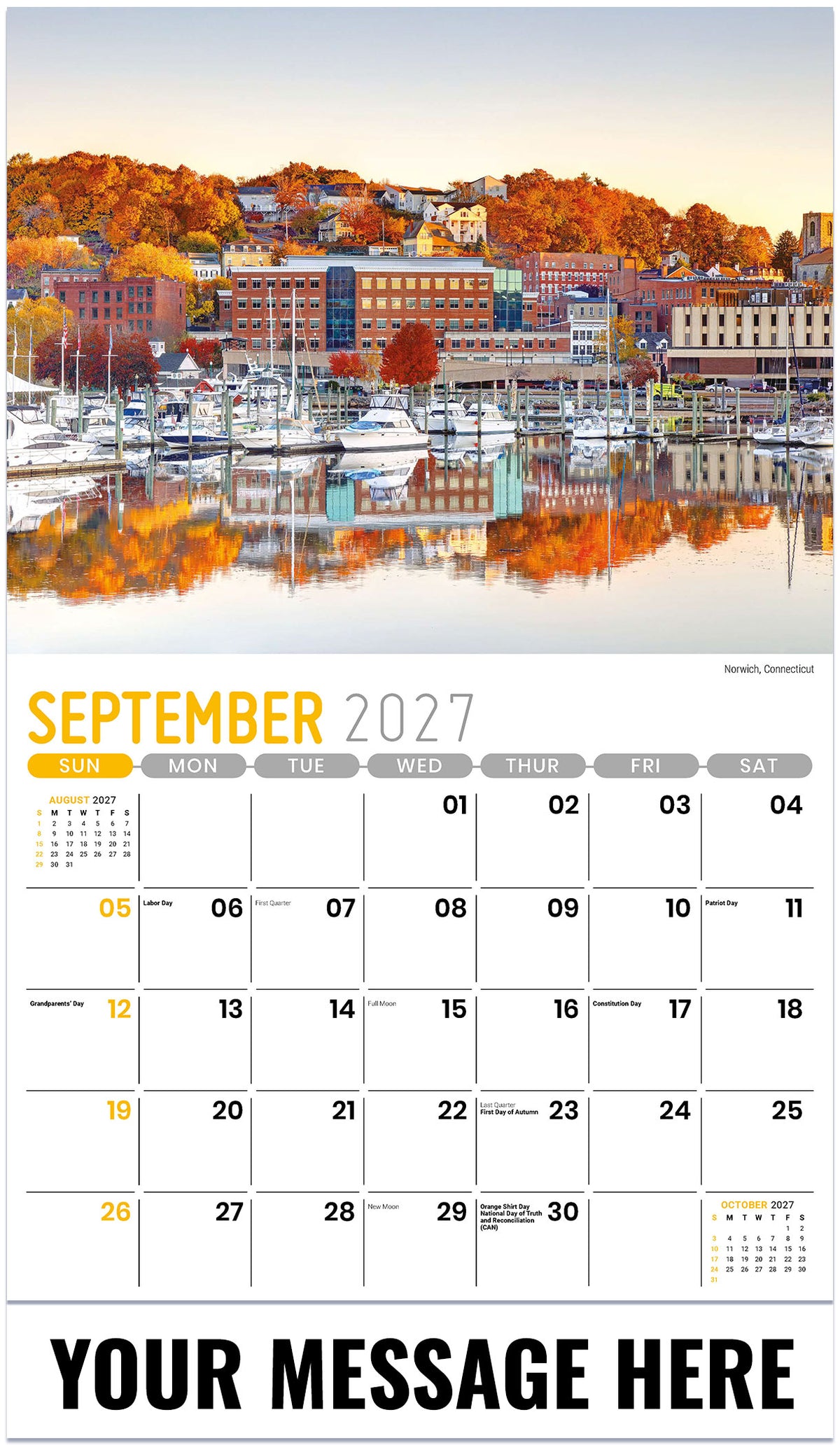 Scenes of New England - 2027 Promotional Calendar