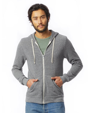 Alternative Unisex Rocky Eco-Fleece Zip Hoodie