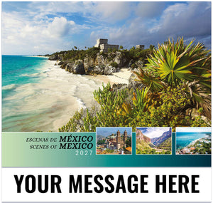 Scenes of Mexico (Bilingual) - 2027 Promotional Calendar