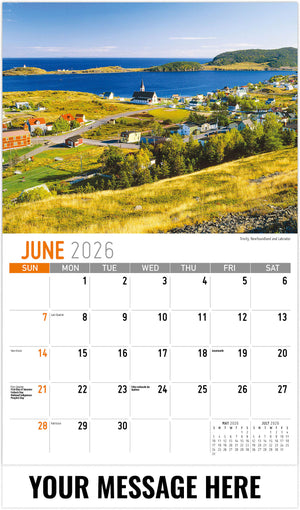 Atlantic Canada - 2026 Promotional Calendar