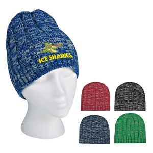 Knit Heathered Beanie Cap