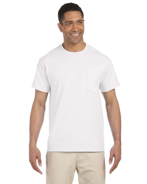 Adult Gildan Ultra Cotton® Pocket T-Shirt - Color - ACG230 - Sport Grey