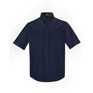 Core365 Origin Short Sleeve Twill Shirt - Men - 88194 - Classic Navy