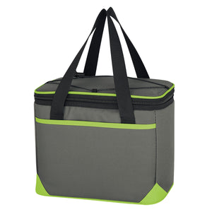 Bolt Kooler Bag - Gray With Lime