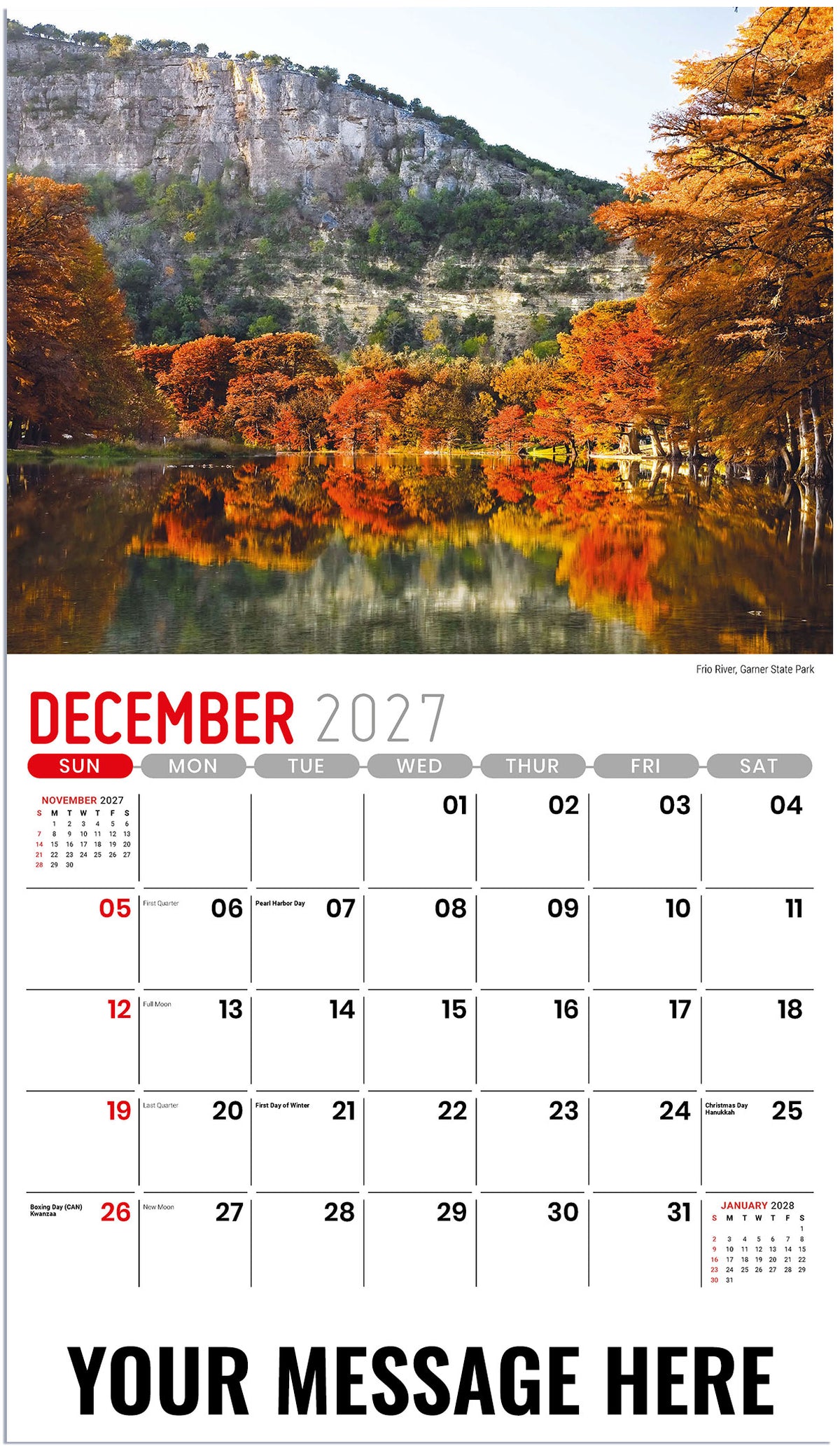 Scenes of Texas - 2027 Promotional Calendar