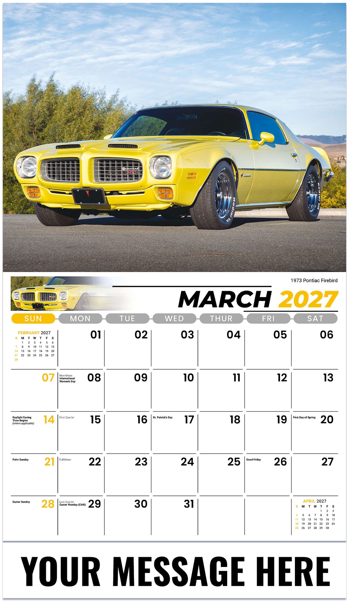 GM Classics - 2027 Promotional Calendar