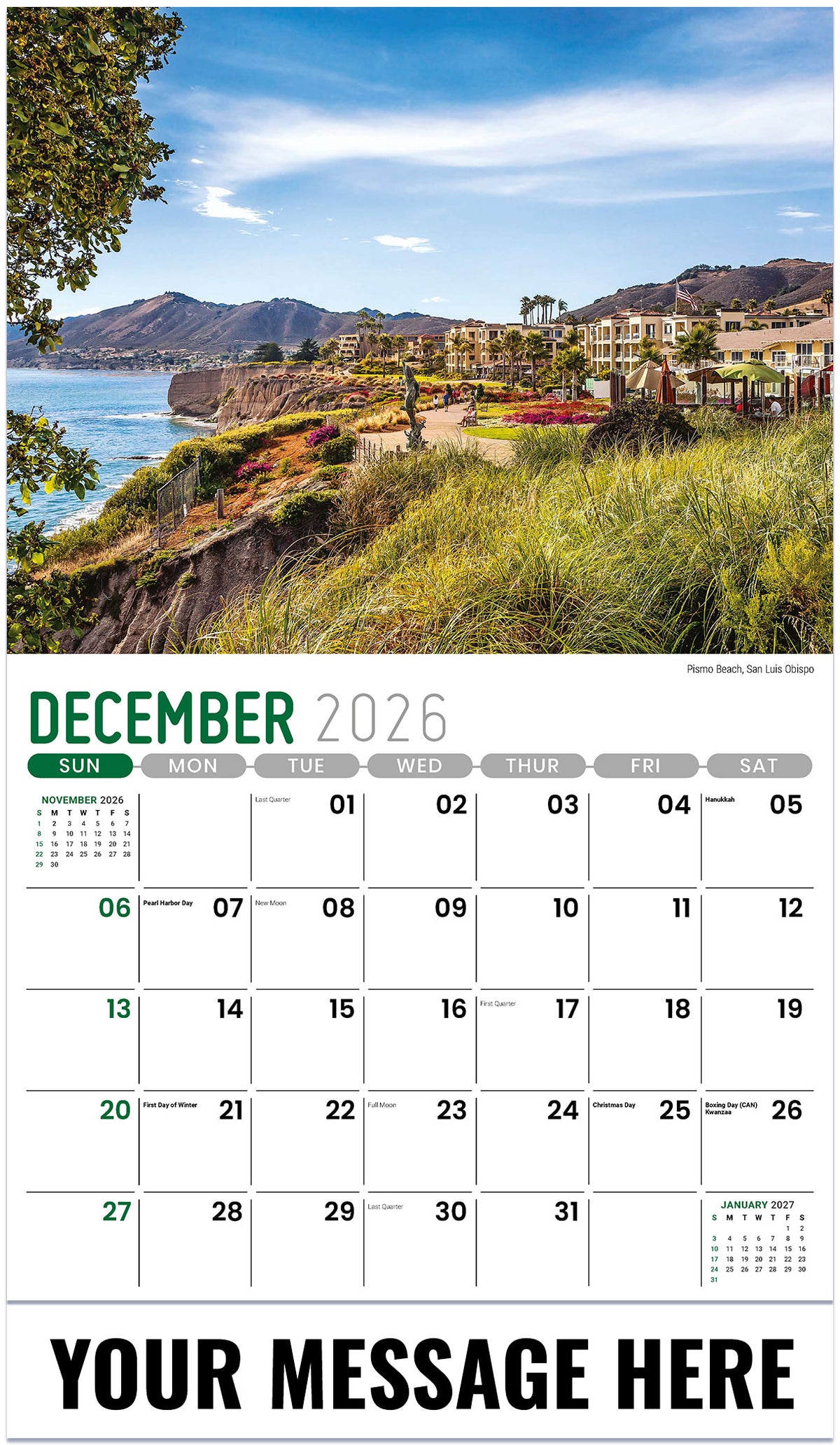 Scenes of California - 2027 Promotional Calendar