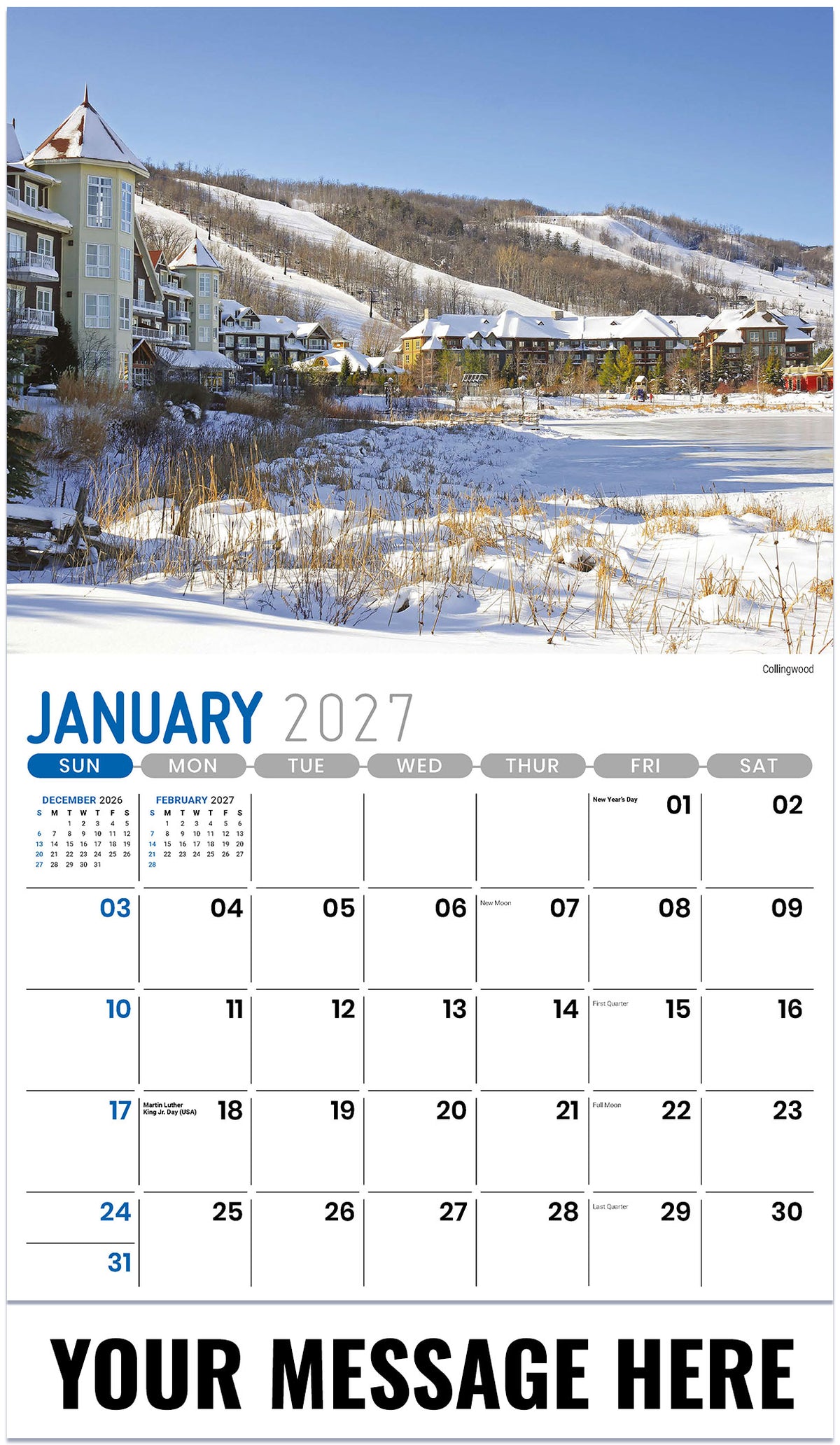 Scenes of Ontario - 2027 Promotional Calendar