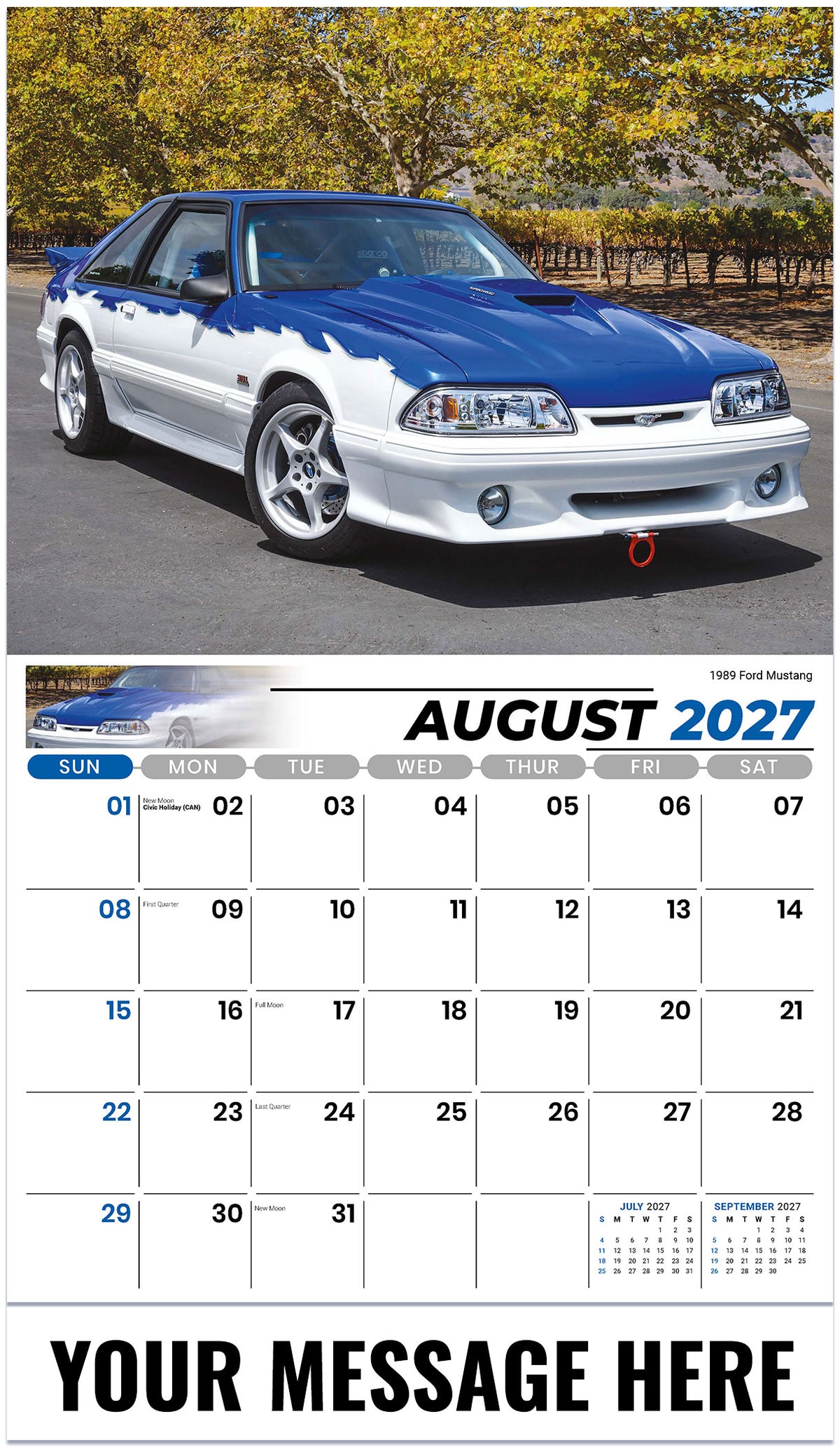 Henry's Heritage - 2027 Promotional Calendar