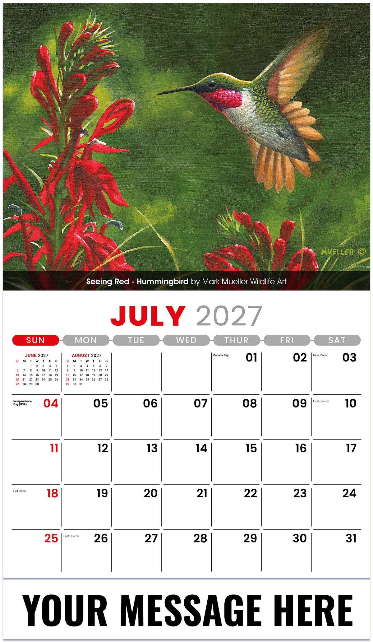 Garden Birds - 2027 Promotional Calendar