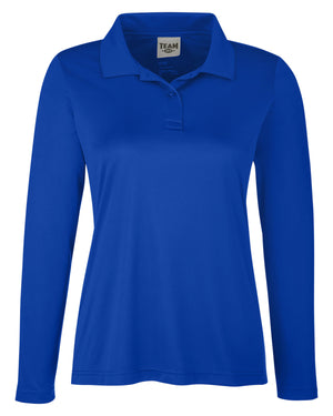 Team 365 Ladies' Zone Performance Long Sleeve Polo