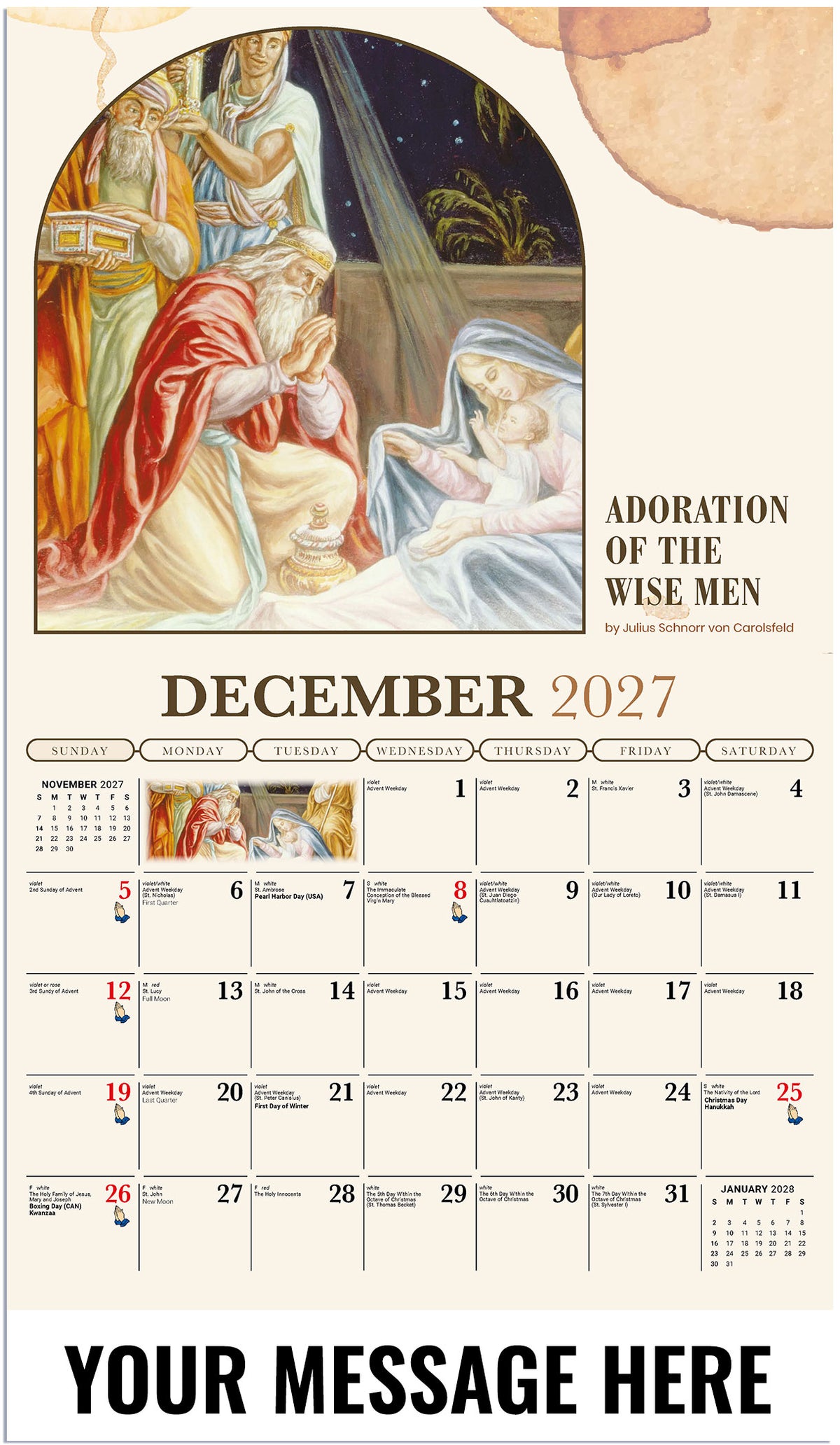 Catholic Inspirations - 2027 Promotional Calendar