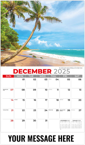 Sun, Sand & Surf - 2026 Promotional Calendar