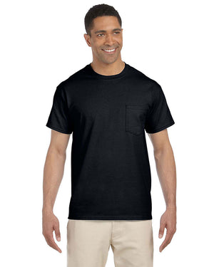 Adult Gildan Ultra Cotton® Pocket T-Shirt - Color - ACG230 - Black