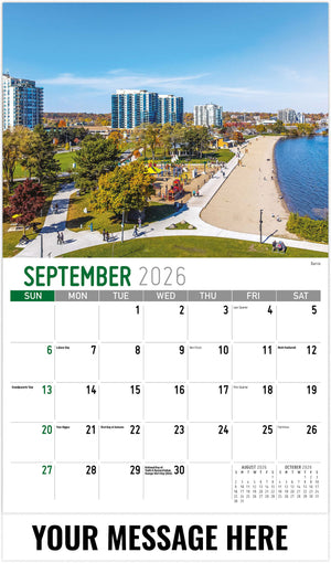 Scenes of Ontario - 2026 Promotional Calendar