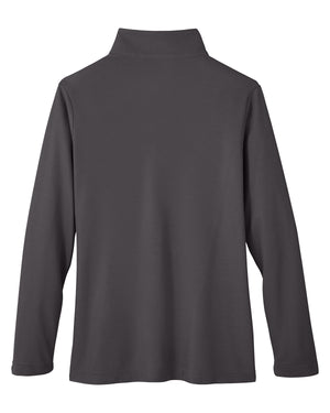 Core365 Ladies' Fusion ChromaSoft™ Pique Quarter-Zip