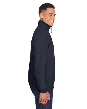 Harriton Adult Fleece-Lined Nylon Jacket