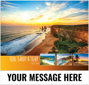 Sun, Sand & Surf - 2026 Promotional Calendar