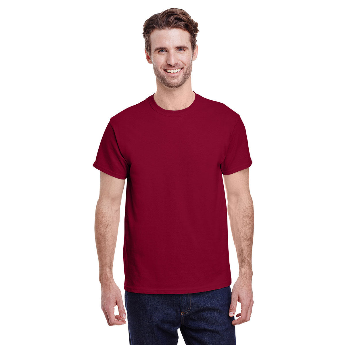 Gildan Adult Heavy Cotton™ T-Shirt - Cardinal