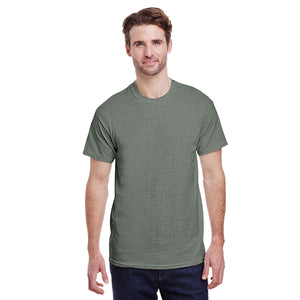 Gildan Adult Heavy Cotton™ T-Shirt - Hthr Militry Grn