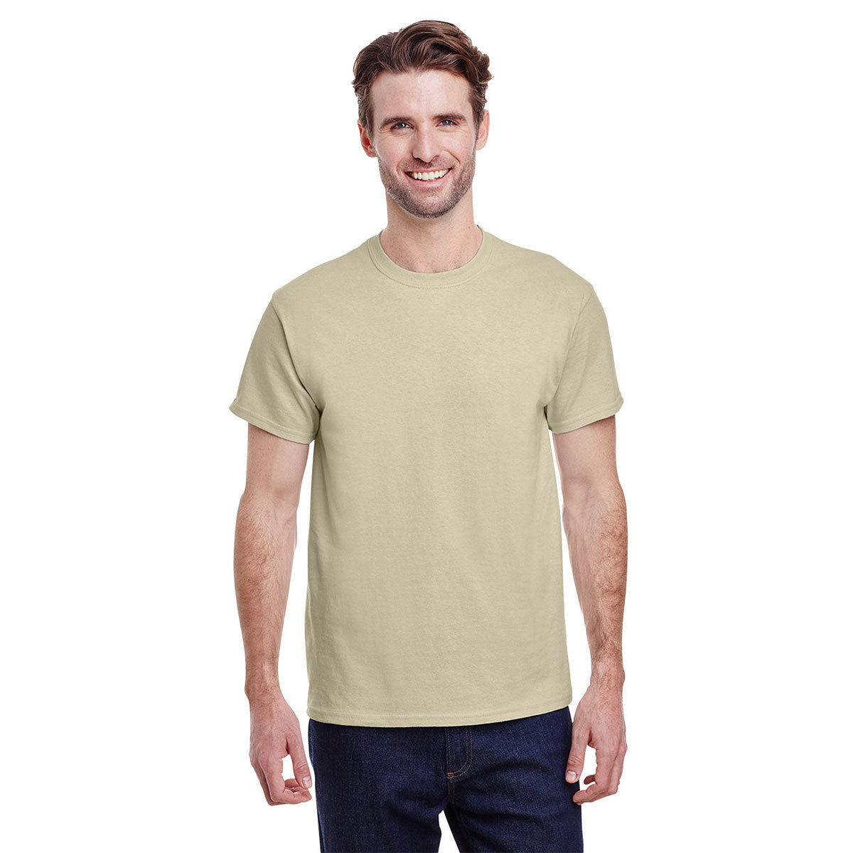 Gildan Adult Heavy Cotton™ T-Shirt - Sand