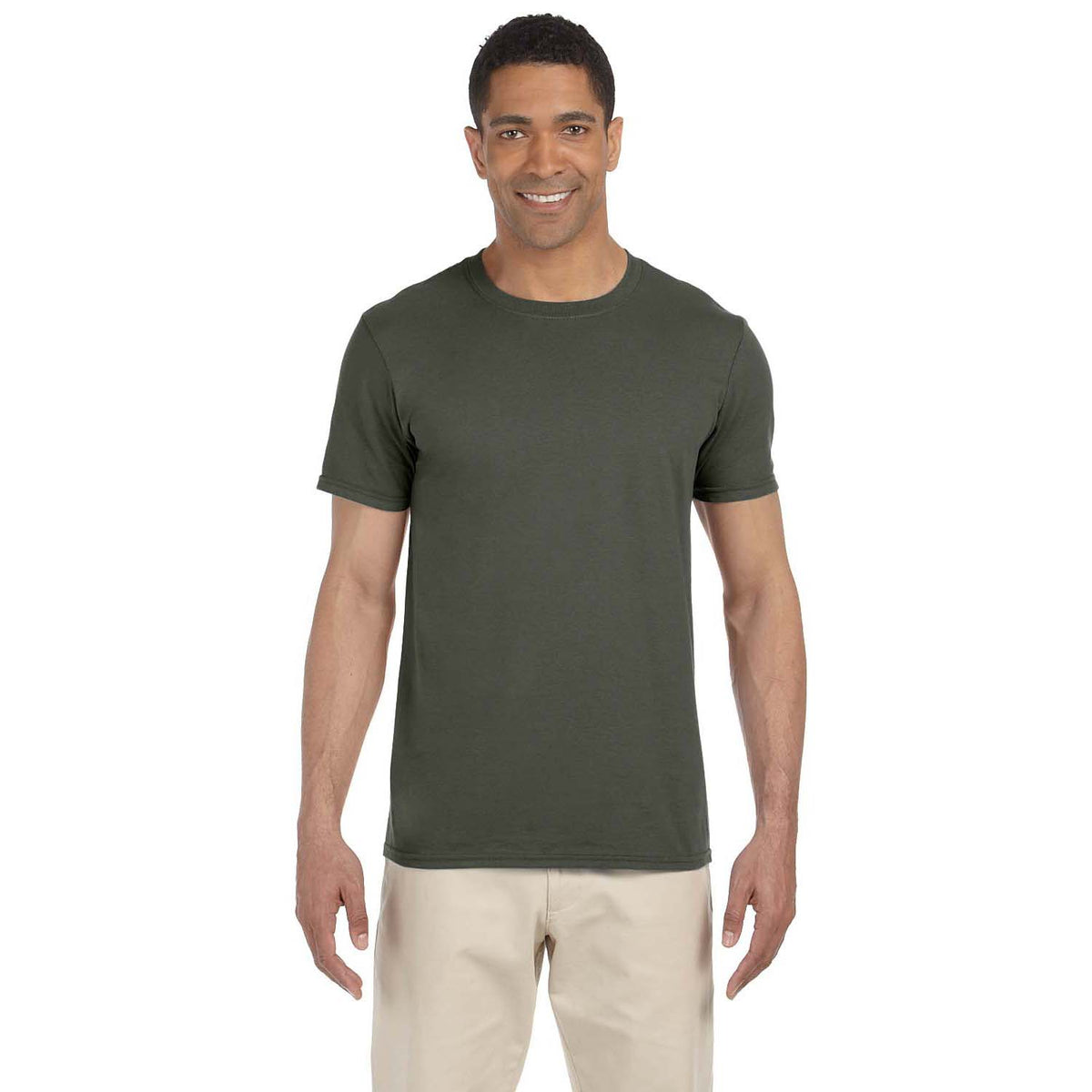 Gildan Unisex Softstyle® T-Shirt - Military Green