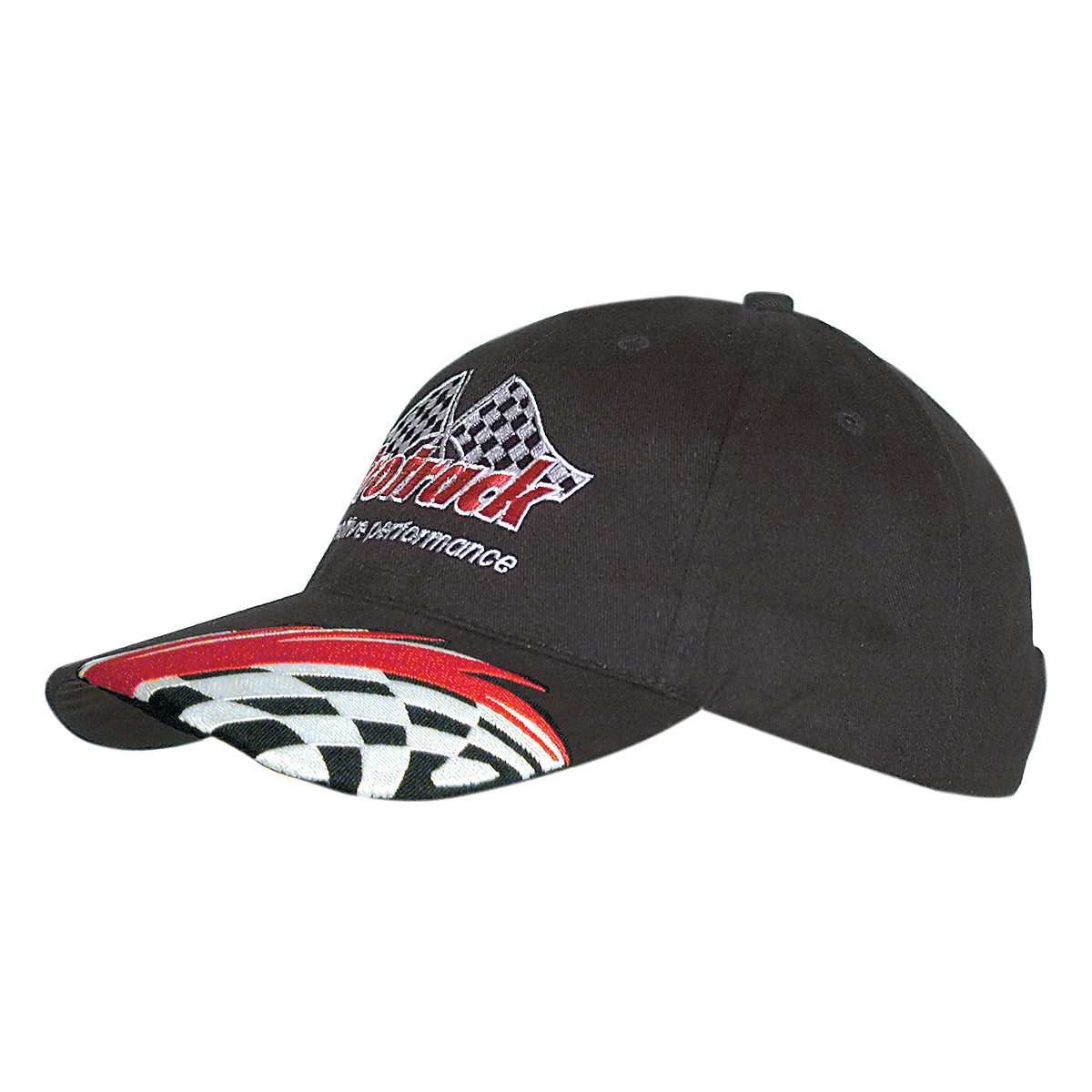6 Panel Brush Cotton Cap Swoosh-Checks
