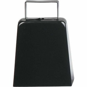 Large Cow Bell - Black