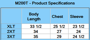 Harriton Men's Tall Short-Sleeve Polo - Specs