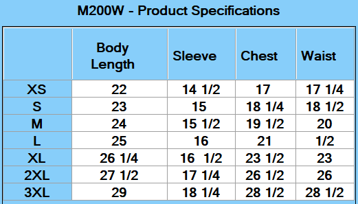 Harriton Ladies' 6 oz. Ringspun - Specs