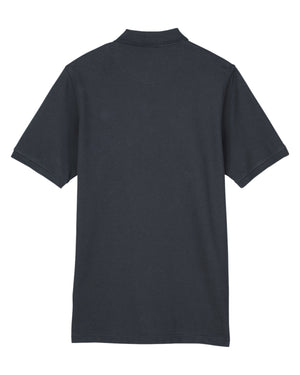 Harriton Men's Valiant Cotton Snag Protect Pocket Polo - Back
