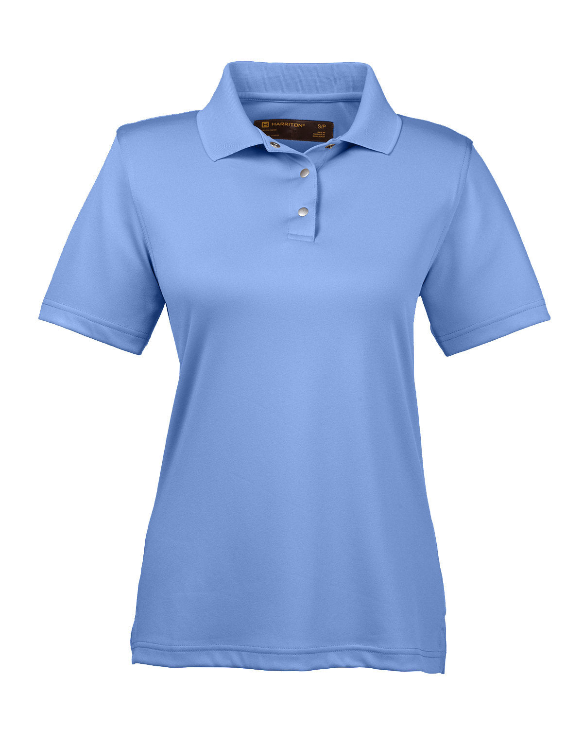 Harriton Ladies' Advantage Snag Protection Plus IL Snap Placket Polo - Industry Blue