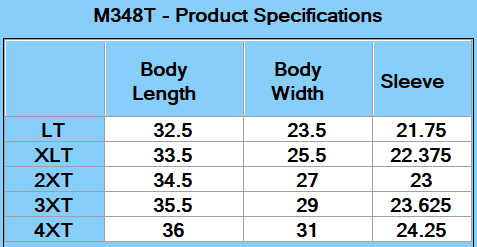 Harriton Men's Tall Advantage Snag Protection Plus IL Polo - Specs