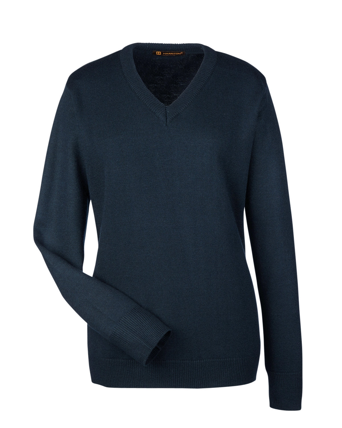 Harriton Ladies' Pilbloc™ V-Neck Sweater - Dark Navy