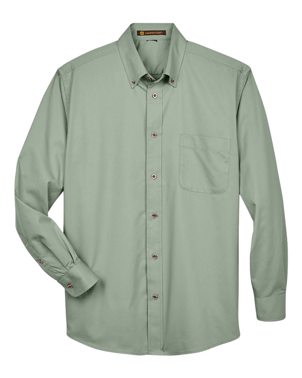 Harriton Men's Easy Blend™ Twill Shirt - Dill