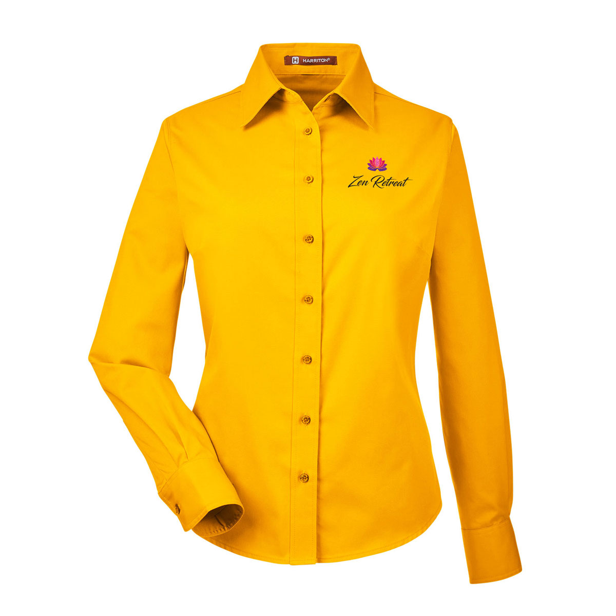 Ladies' Easy Blend™ Long-Sleeve Twill Shirt with Stain-Release