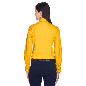 Ladies' Easy Blend™ Long-Sleeve Twill Shirt with Stain-Release - Release