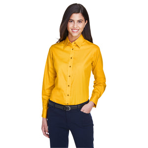 Ladies' Easy Blend™ Long-Sleeve Twill Shirt with Stain-Release - Release