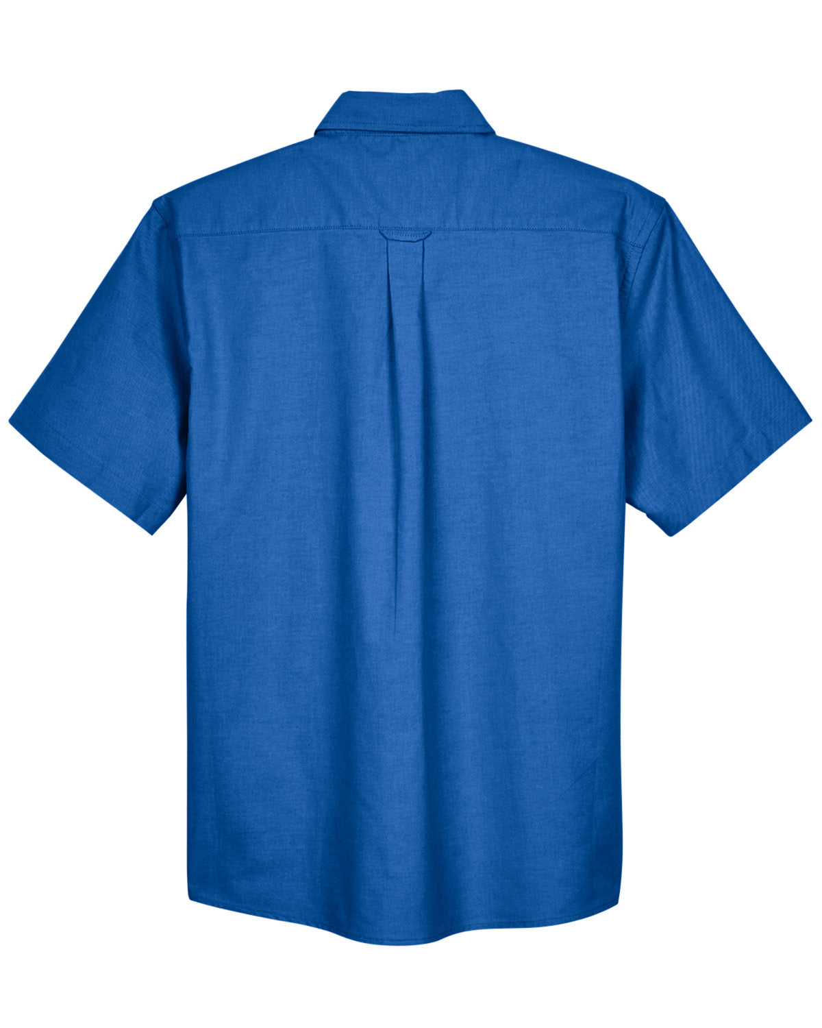 Harriton Men's Short-Sleeve Oxford with Stain-Release - Back