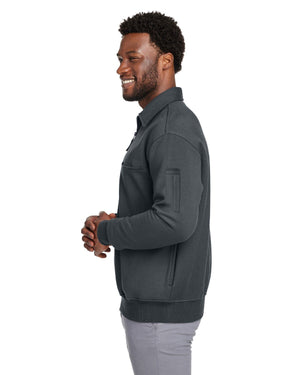 Harriton Men's ClimaBloc™ Heavyweight Tactical Quarter-Zip - Side