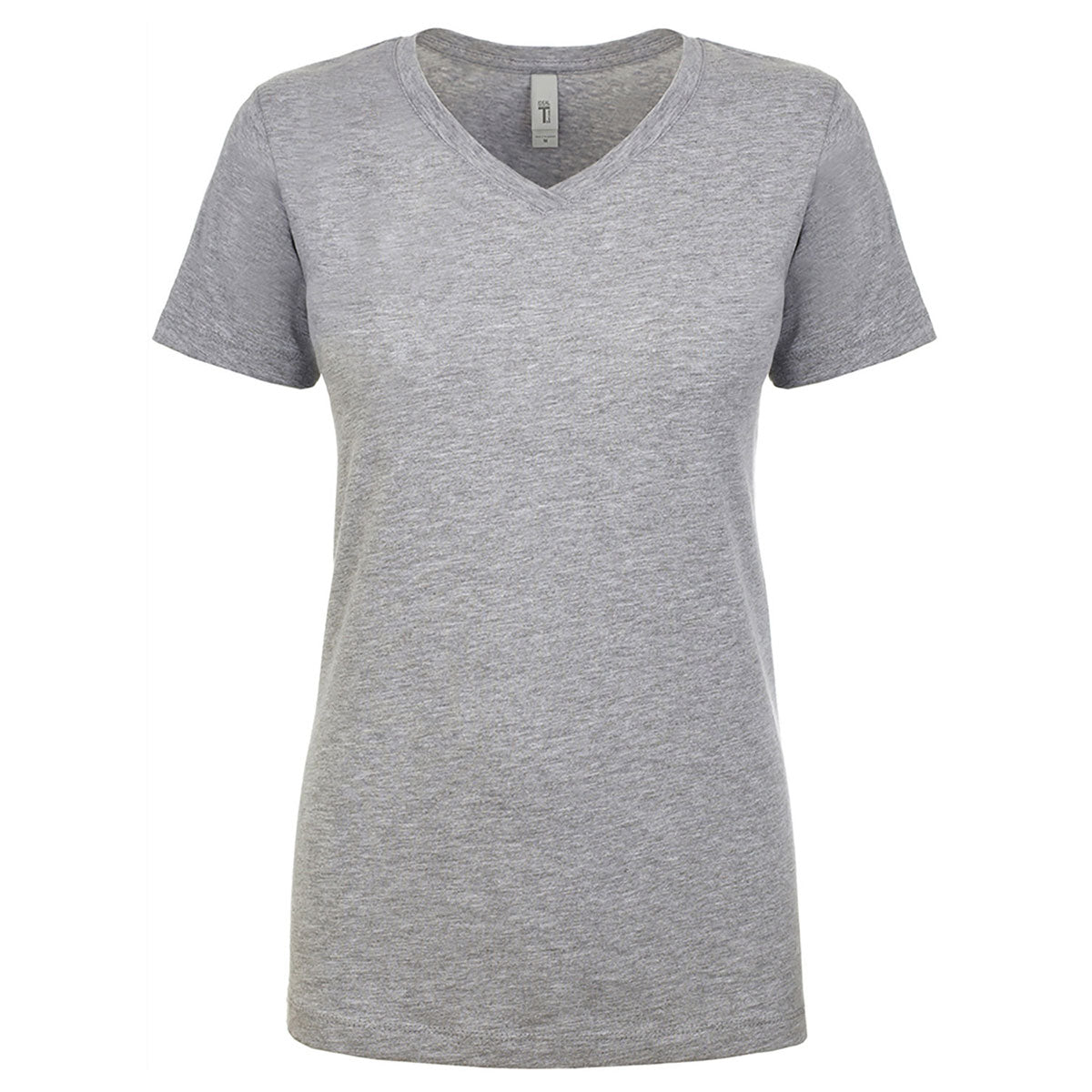 Next Level Ladies' Ideal V - Heather Gray