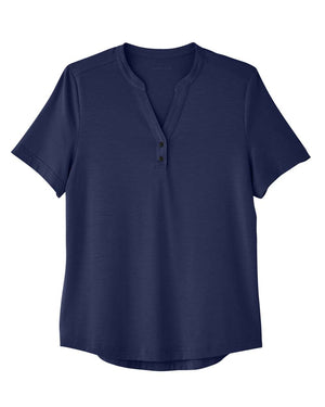 North End Ladies' Jaq Snap-Up Stretch Performance Polo - Classic Navy