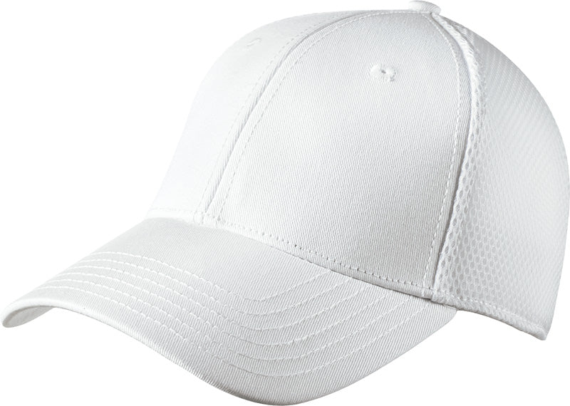 NEW ERA® Stretch Mesh Cap - White With White