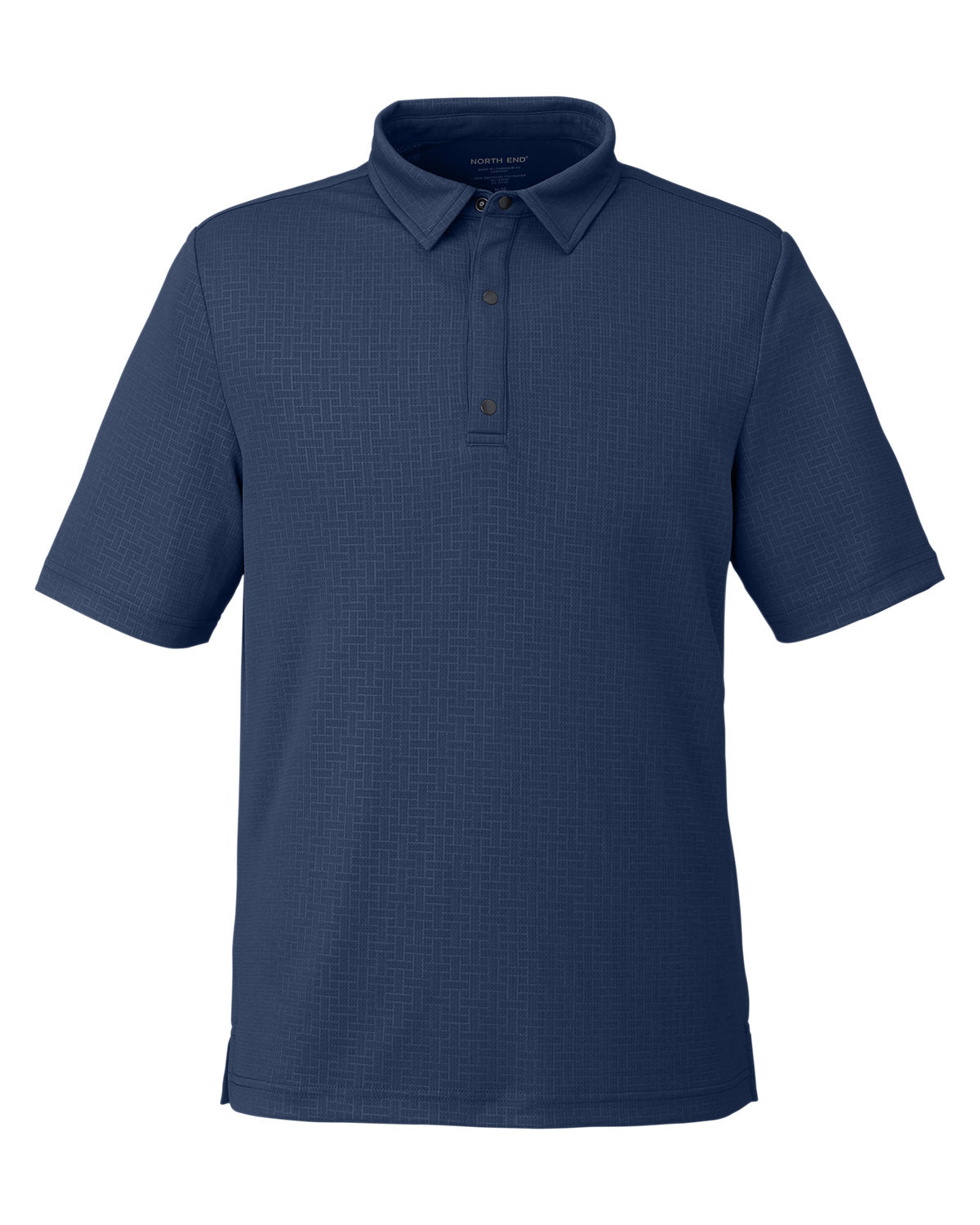 North End Men's Replay Recycled Polo - Classic Navy