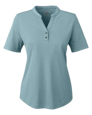 North End Ladies' Replay Recycled Polo - Opal Blue